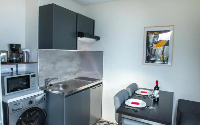 Lumineux appartement, 3min de la gare, équipé fibre, bonsejour19