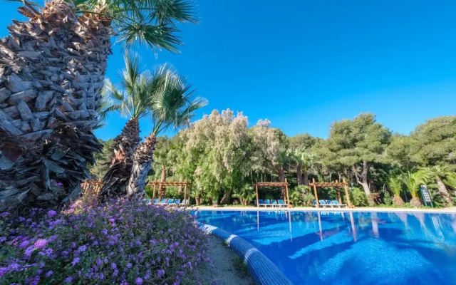 Beautiful Wooden Bungalow With Shared Pool