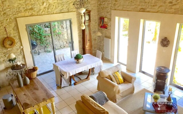 Villa With 4 Bedrooms in Pouzols Minervois , With Private Pool, Enclos