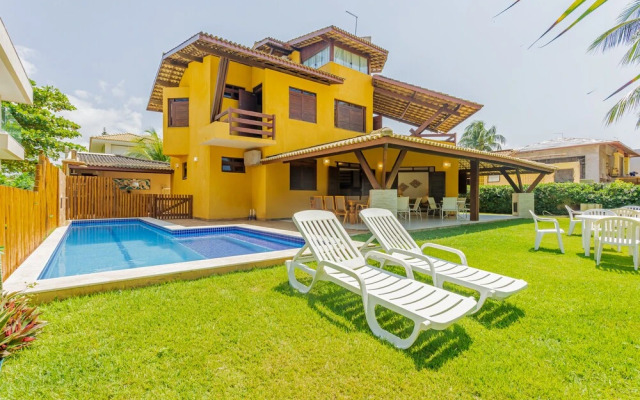 GB18 Maravilhosa Casa Pé na Areia