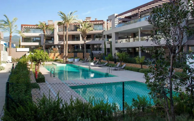 Luxury holiday apartment with 2 bedrooms in Cancelada