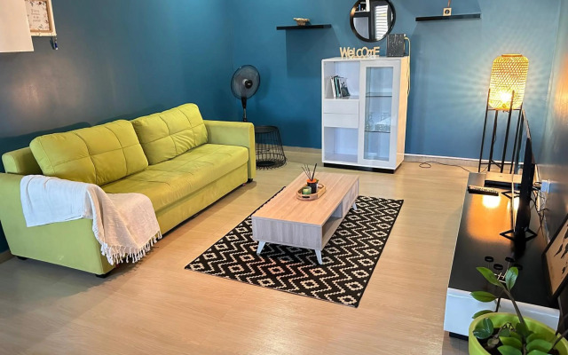 Charmant appartement avec terrasse, vue sur lagon