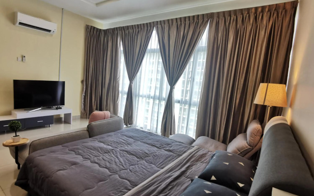 Palazio Studio Mount Austin Near Toppen Ikea Homestay By JYNest – Guest Rooms – Johor Bahru