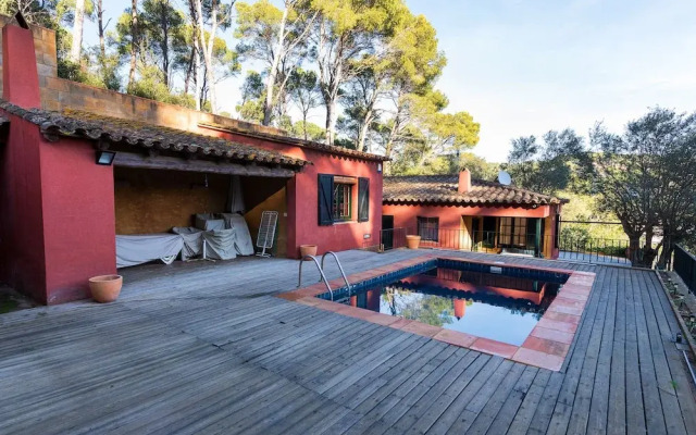 Bohemian villa con piscina privada en Playa Tamariu