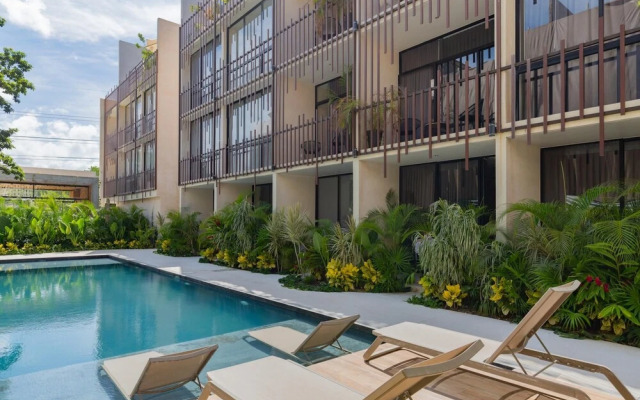 Modern Studio Breathtaking Pool GYM Fast Wifi Concierge, Tulum