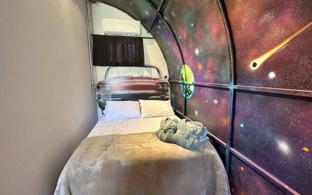 Cabana temática hipster