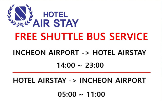 Incheon Hotel Airstay