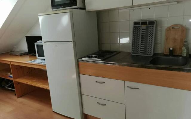 Studio mansardé 18 m2 climatisé avec piscine privée