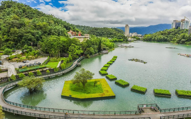 Sun Moon Lake Bamboorock Garden