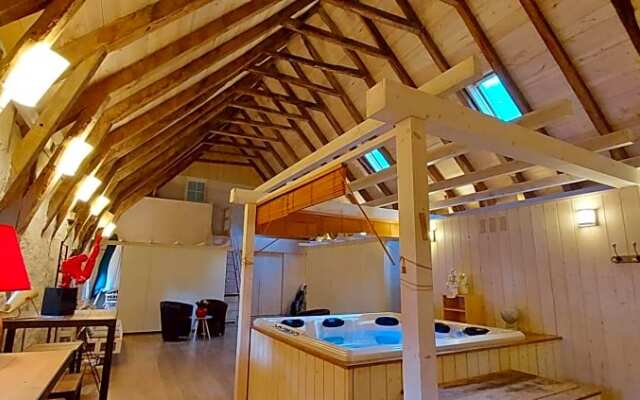 Le Mas de Rigoulac chambre BULLE