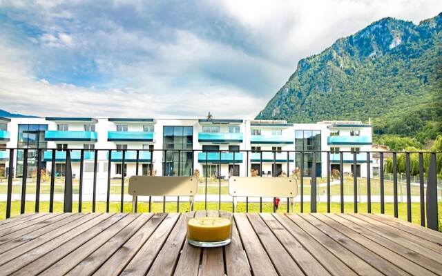 Modern 2 Bedrooms Apartment at Le Bouveret. Self-checkin