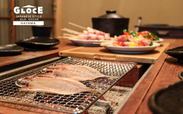 Gloce Hayama Old Folk House|with Sunken Hearth – Meal – Hayama