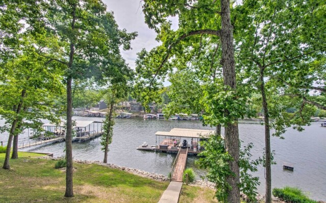 Lakefront Rocky Mount Escape w/ Dock & Grill!
