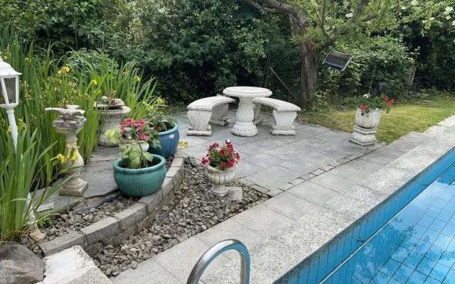 Uitzicht op het Zwembad