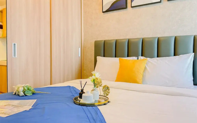 Homey And Restful Studio At Tokyo Riverside Pik 2 Apartment