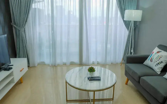 Classy 2BR Apartment at Menteng Park with City View