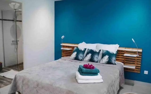 Les Alizés Bleus - Cosy appartement avec piscine