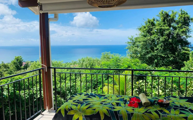 Magnifique Villa Bauhinia, Piscine vue mer