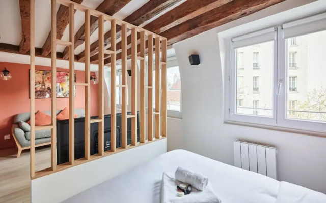 Charming Studio Center of Paris-montorgueil