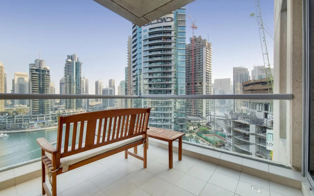 Dubai Marina- Iris Blue 1002