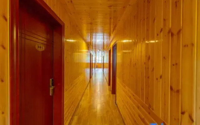 Longji terraced fields and a villa