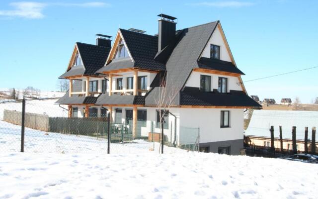 Apartament Zakopane Willa Hrube parter z tarasem i kominkiem