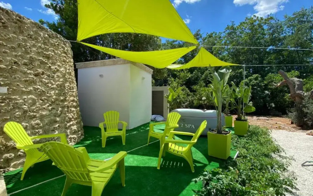 Antichi trulli dell'800 in stile moderno
