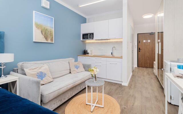 Blue Studio for 4 in Gdansk by Renters