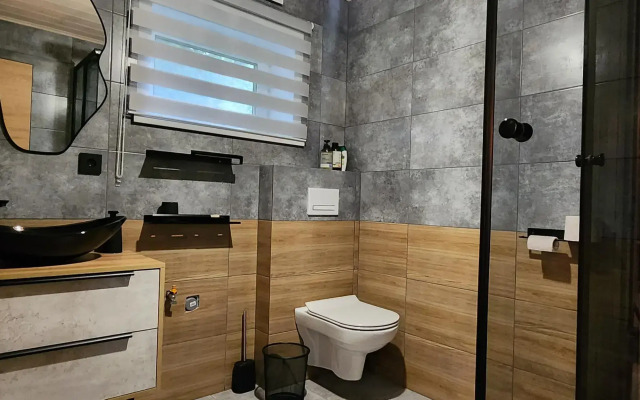 Дом SPA с большой ванной и видом на горы