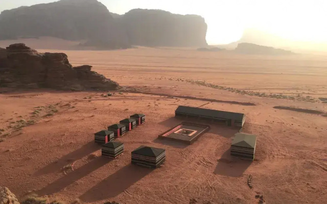 Wadi rum open view camp