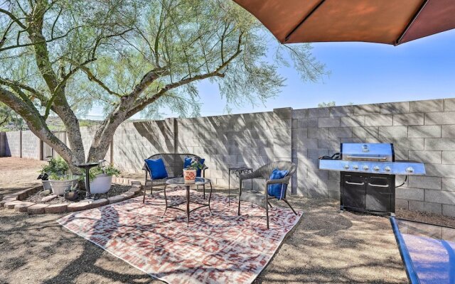 Sunny Phoenix Home w/ Pool + Backyard Oasis!