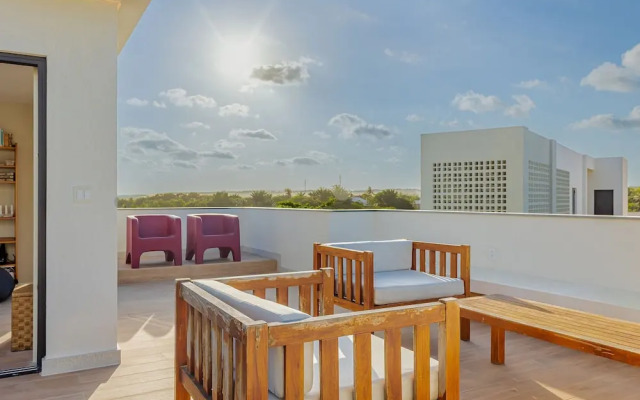 IT38 Duplex Decorado - Pé na Areia