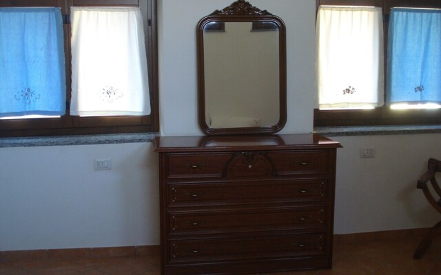 Little Blue House in Medioeval Court