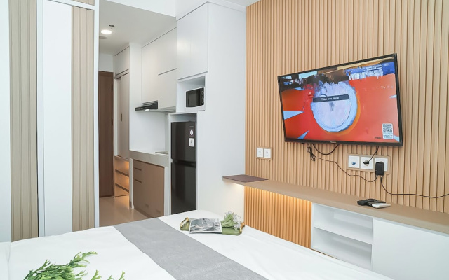 Japandi Style Studio Apartment At B Residence Grogol