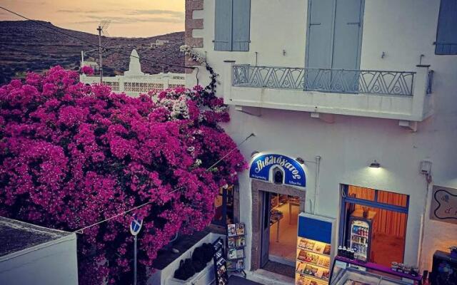 The large bougainvillea house