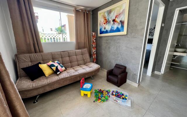 Praia/Piscina com hidro /Pebolim/Sinuca e Wi-Fi