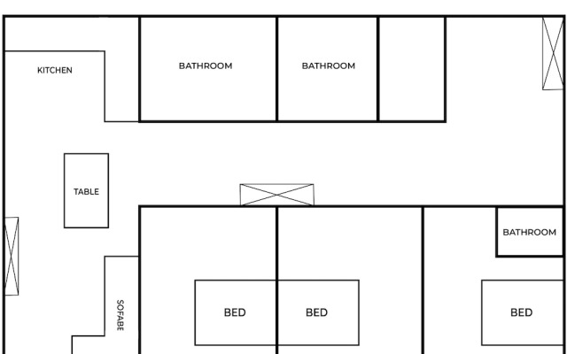 Penthouse Uptown - LoftAffair