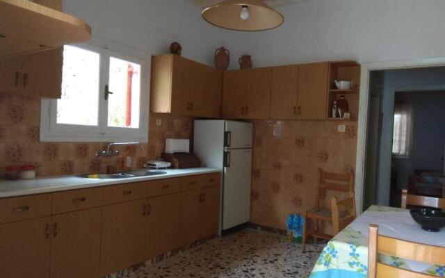 Almond trees house
