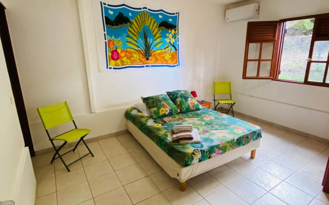 Villa Créole vue sur mer des Caraïbes