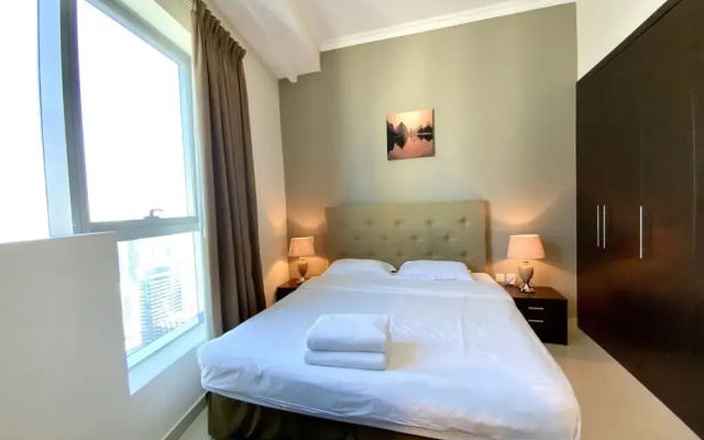KVN - Elegant 1BR for in Dubai Marina - Hotel in ดูไบ - Photo 3