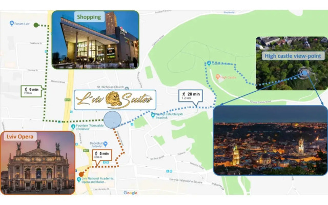 Lviv Suites at Pidmurna st. 20