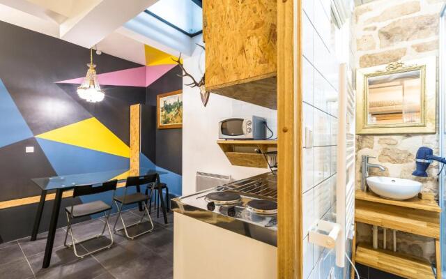 Unusual and charming 25m² near LE MARAIS