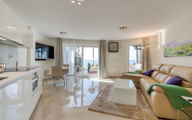 Luxury apartment sea views