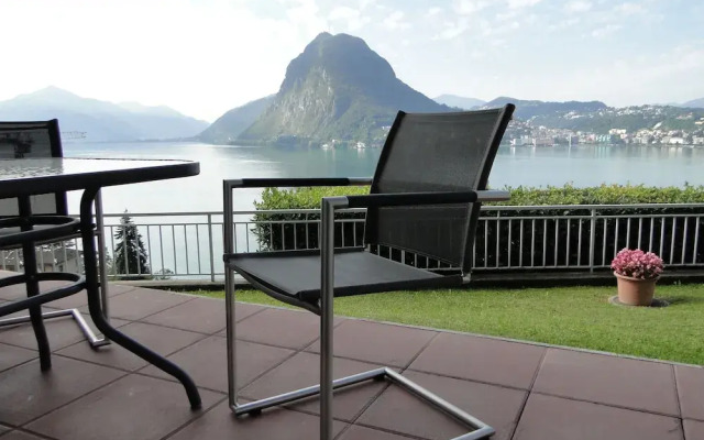 Lugano With Panorama