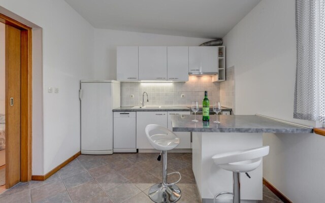 Amazing Apartment in Sukosan With 1 Bedrooms, Jacuzzi and Wifi