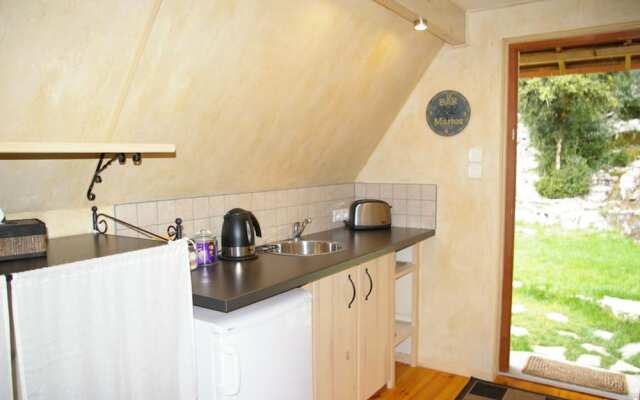 Un jardin dans la falaise