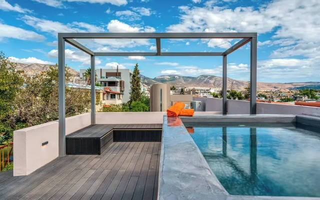 Alimos Luxury 3Bd w Outdoor Jacuzzi