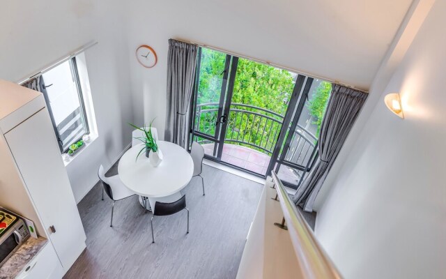 Penthouse with Mezzanine & Harbor Views