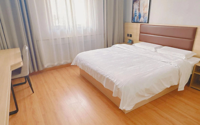 GreenTree Inn Weihai High Speed Railway Station Bus Station Business Hotel – Guest Rooms – Weihai