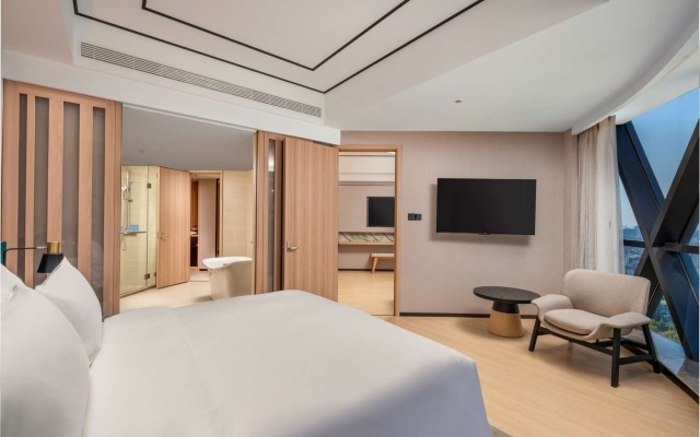 Hilton Garden Inn Nantong Haohe Scenic Area – Guest Rooms – Nantong